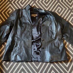 Black Wilson Leather Jacket
